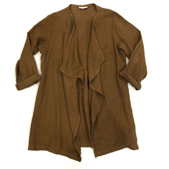 bryn Walker Jackets & Blazers - BRYN WALKER Oversized Linen Duster (fits up to Sz Large)